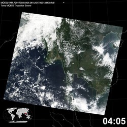 Level 1B Image at: 0405 UTC