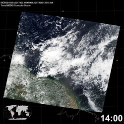 Level 1B Image at: 1400 UTC