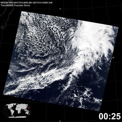 Level 1B Image at: 0025 UTC