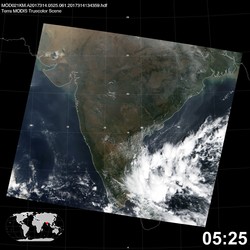 Level 1B Image at: 0525 UTC