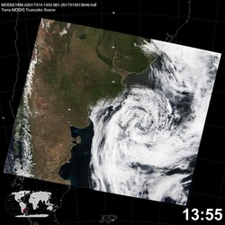 Level 1B Image at: 1355 UTC