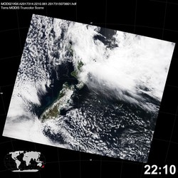 Level 1B Image at: 2210 UTC