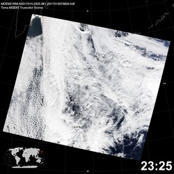 Level 1B Image at: 2325 UTC