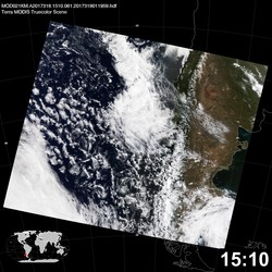 Level 1B Image at: 1510 UTC