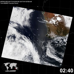 Level 1B Image at: 0240 UTC