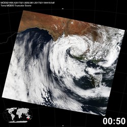 Level 1B Image at: 0050 UTC