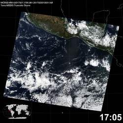 Level 1B Image at: 1705 UTC