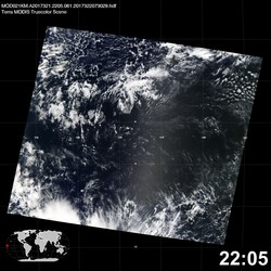 Level 1B Image at: 2205 UTC