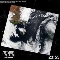 Level 1B Image at: 2355 UTC