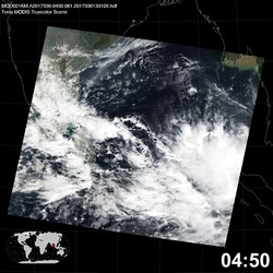 Level 1B Image at: 0450 UTC