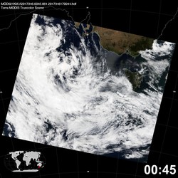 Level 1B Image at: 0045 UTC