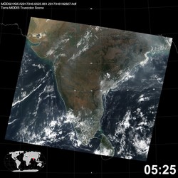 Level 1B Image at: 0525 UTC