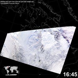 Level 1B Image at: 1645 UTC