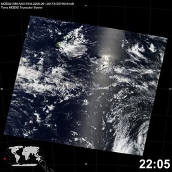 Level 1B Image at: 2205 UTC