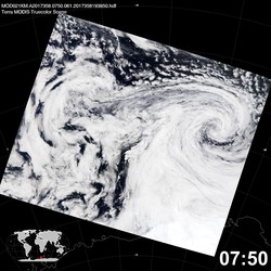 Level 1B Image at: 0750 UTC