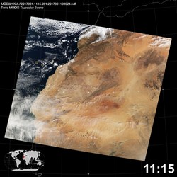 Level 1B Image at: 1115 UTC