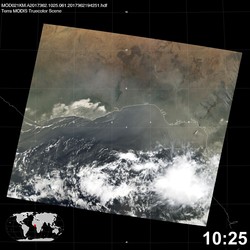 Level 1B Image at: 1025 UTC