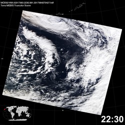 Level 1B Image at: 2230 UTC