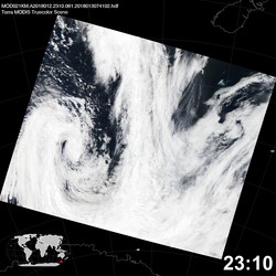 Level 1B Image at: 2310 UTC