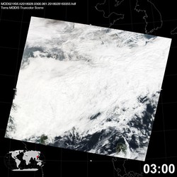 Level 1B Image at: 0300 UTC