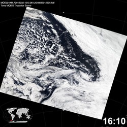 Level 1B Image at: 1610 UTC