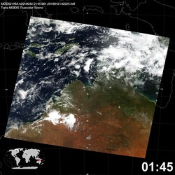 Level 1B Image at: 0145 UTC