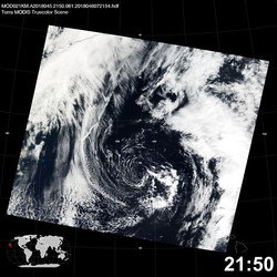 Level 1B Image at: 2150 UTC