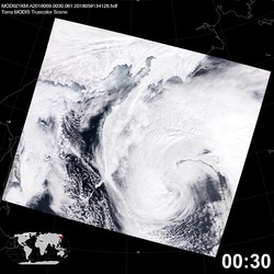 Level 1B Image at: 0030 UTC