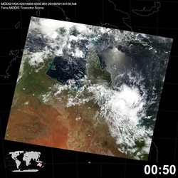 Level 1B Image at: 0050 UTC