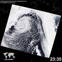 Level 1B Image at: 2335 UTC