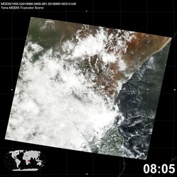 Level 1B Image at: 0805 UTC