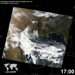 Level 1B Image at: 1700 UTC