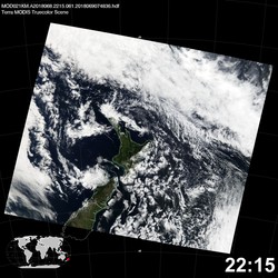 Level 1B Image at: 2215 UTC