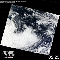 Level 1B Image at: 0525 UTC