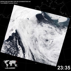 Level 1B Image at: 2335 UTC