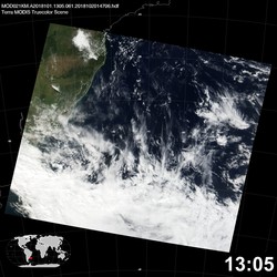 Level 1B Image at: 1305 UTC