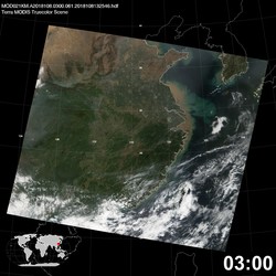 Level 1B Image at: 0300 UTC