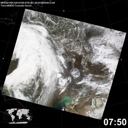 Level 1B Image at: 0750 UTC