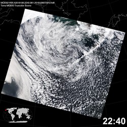 Level 1B Image at: 2240 UTC