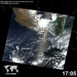 Level 1B Image at: 1705 UTC