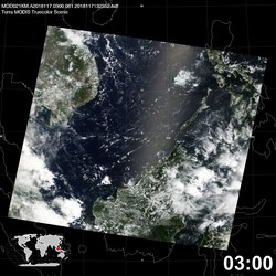 Level 1B Image at: 0300 UTC