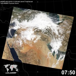 Level 1B Image at: 0750 UTC