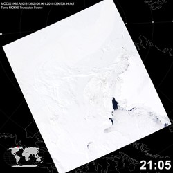 Level 1B Image at: 2105 UTC