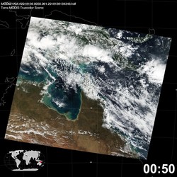 Level 1B Image at: 0050 UTC