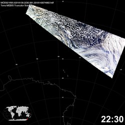 Level 1B Image at: 2230 UTC