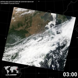 Level 1B Image at: 0300 UTC