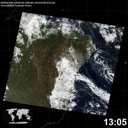 Level 1B Image at: 1305 UTC