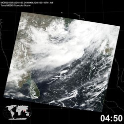 Level 1B Image at: 0450 UTC