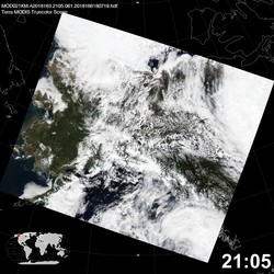 Level 1B Image at: 2105 UTC