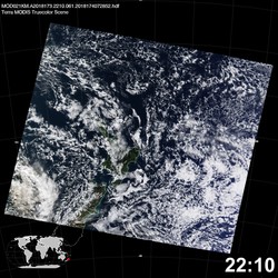 Level 1B Image at: 2210 UTC